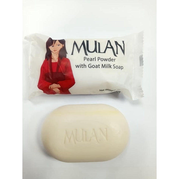 Mulan Pearl Powder with Goat Milk Soap (100g)
