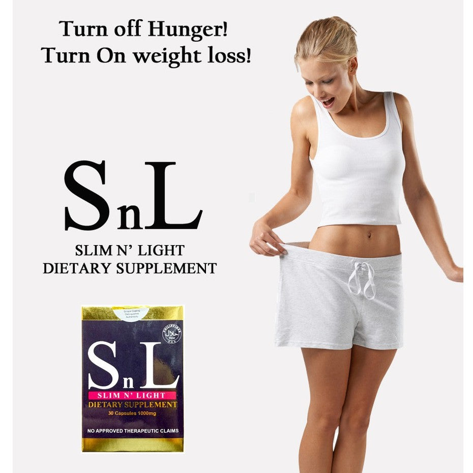 SNL Slim And Light Dietary Supplement (30 Capsules; 1000mg)