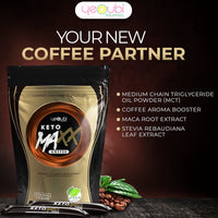 Thumbnail for Keto Maxx Coffee with MCT Oil, Maca Root Extract & Stevia Extract (15g x 10 Sachets)