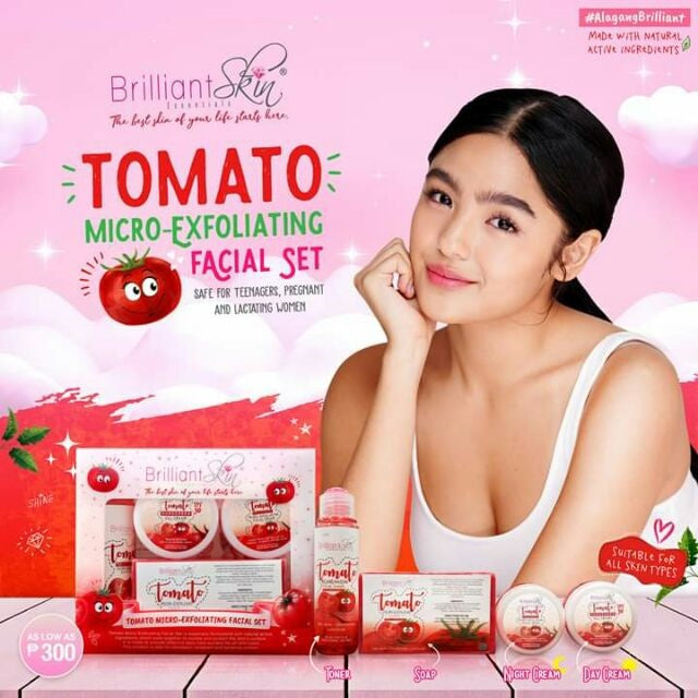 Brilliant Skin Tomato Micro-Exfoliating Facial Set