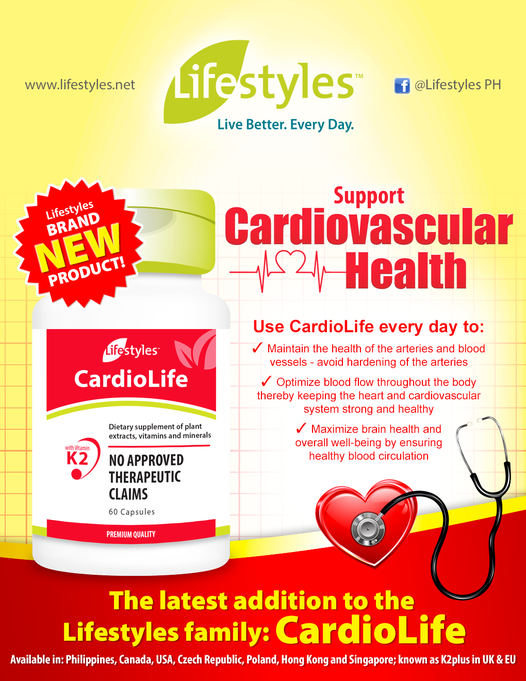 Lifestyles Cardio Life Dietary Supplement (60 Capsules)