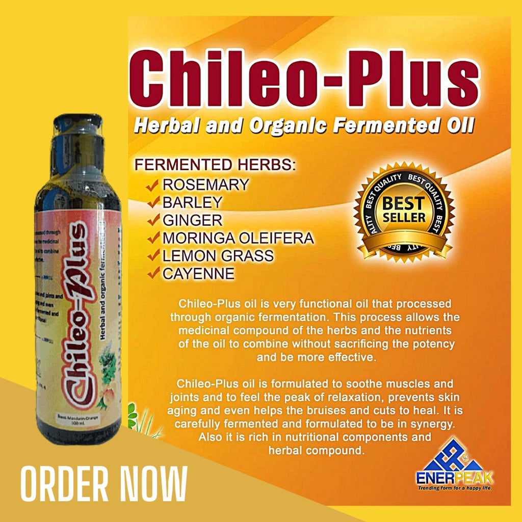 Chileo-Plus Herbal and Organic Fermented Oil - 100ml