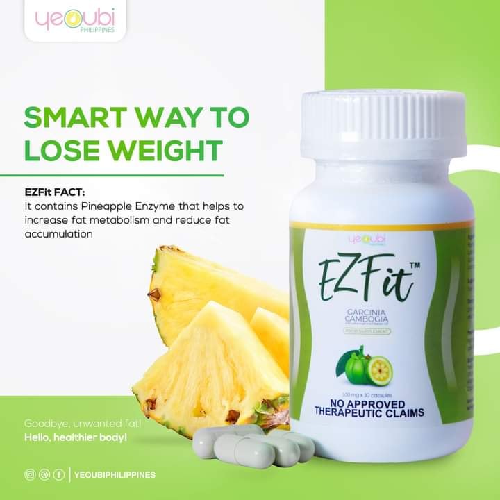 EZFit Capsule with Garcinia Cambogia & Lotus Leaf + FREE EZFit Coffee (Slimming & Whitening)