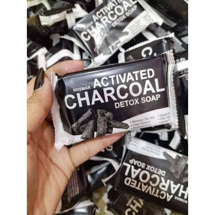 Rosmar Activated Charcoal Detox Soap - 100g