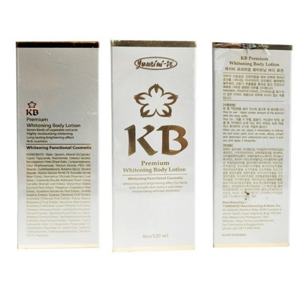 KB Premium Whitening Body Lotion (120ml)