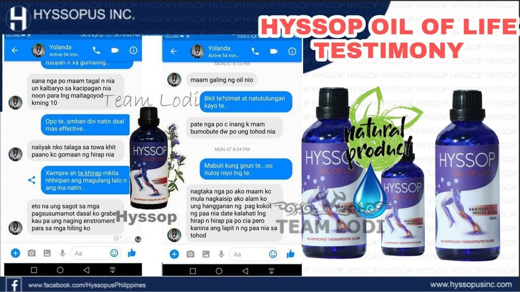 Hyssop Oil of Life Essential OilHyssop Oil of Life Essential Oil (50ml/100ml)