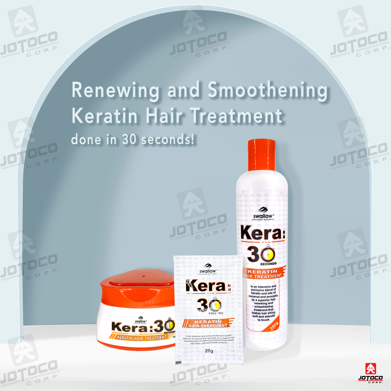 Swallow Kera 30 Seconds Keratin Hair Treatment (20g 1Box / 250g)