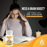 Thumbnail for Dr. Vita DHA with Ginkgo and Zinc - Memory Enhancer (For Adult & Elderly)
