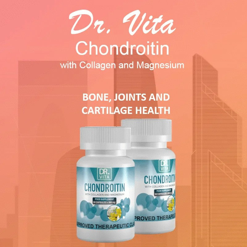 Dr. Vita Chondroitin with Collagen and Magnesium (For Healthy bones & joints especially the Elderly)