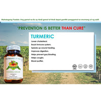 Thumbnail for Organic Turmeric 500mg 90 Vegetarian Capsules | The Herbalist Of Asia