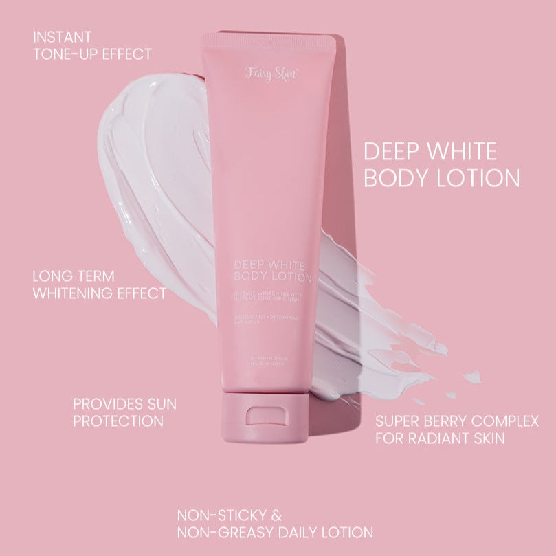 Fairy Skin Deep White Body Lotion 100ml | Fairy Skin Sunscreen