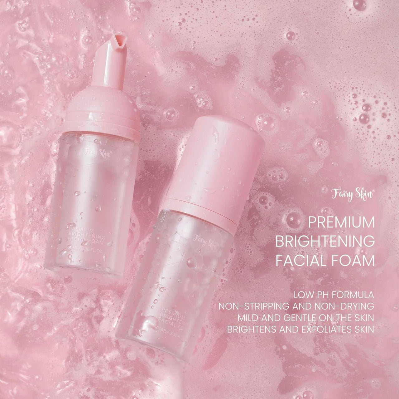 Fairy Skin Premium Brightening Facial Foam 100g