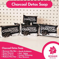 Thumbnail for Rosmar Activated Charcoal Detox Soap - 100g
