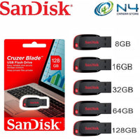 Thumbnail for SanDisk Cruzer Blade Flash Drive 4GB USB 2.0