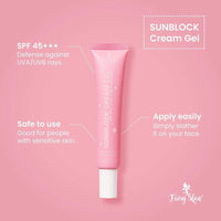 Thumbnail for Fairy Skin Sunblock Cream Gel SPF45 20g