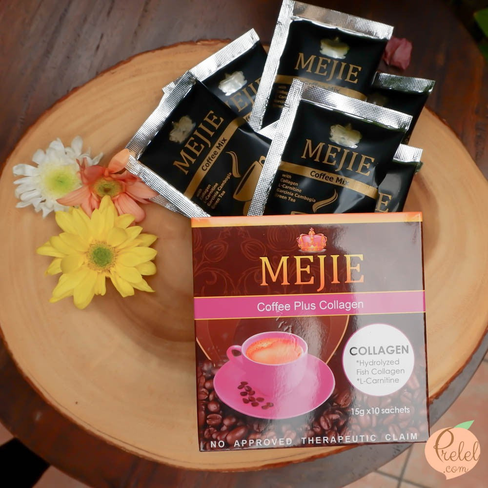 New Mejie Slimming Coffee + Collagen (10 Sachet)