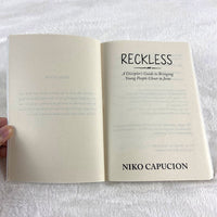 Thumbnail for Reckless by Niko Capucion | Foreword by Bo Sanchez & Obet - The Feast Books Inspirational Self Help