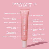 Thumbnail for Fairy Skin Sunblock Cream Gel SPF45 20g
