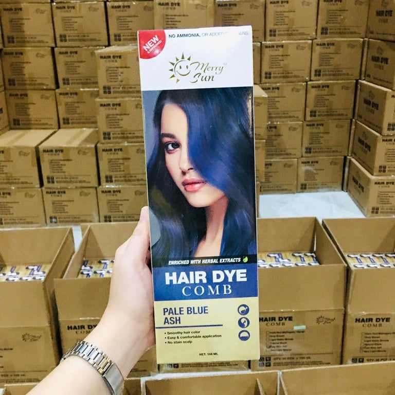 Merry Sun Hair Dye Comb Permanent Hair Color (168g)