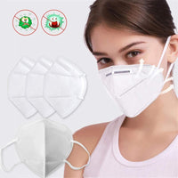 Thumbnail for KN95 Face Mask Protective Disposable White Mask
