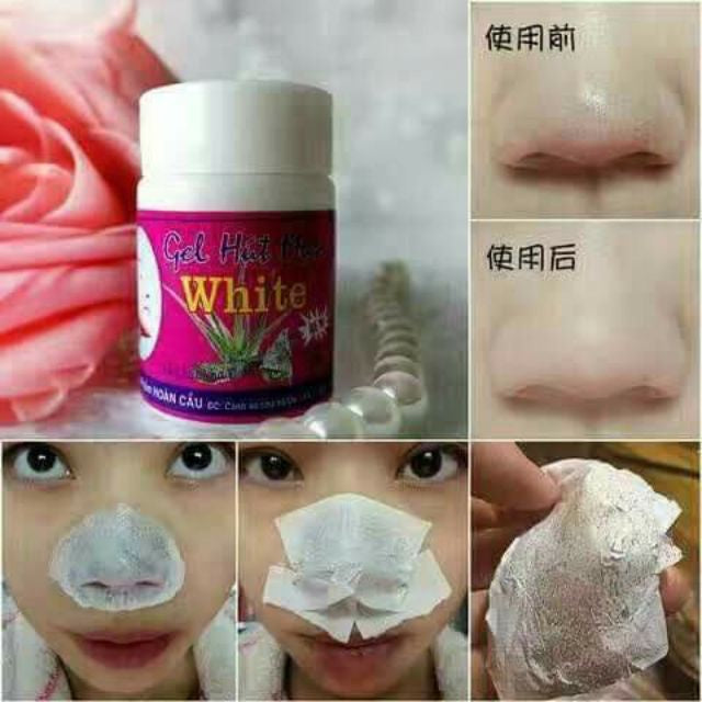 [Authentic] Clear Nose Gel Hut Mun White Heads Remover (22g)