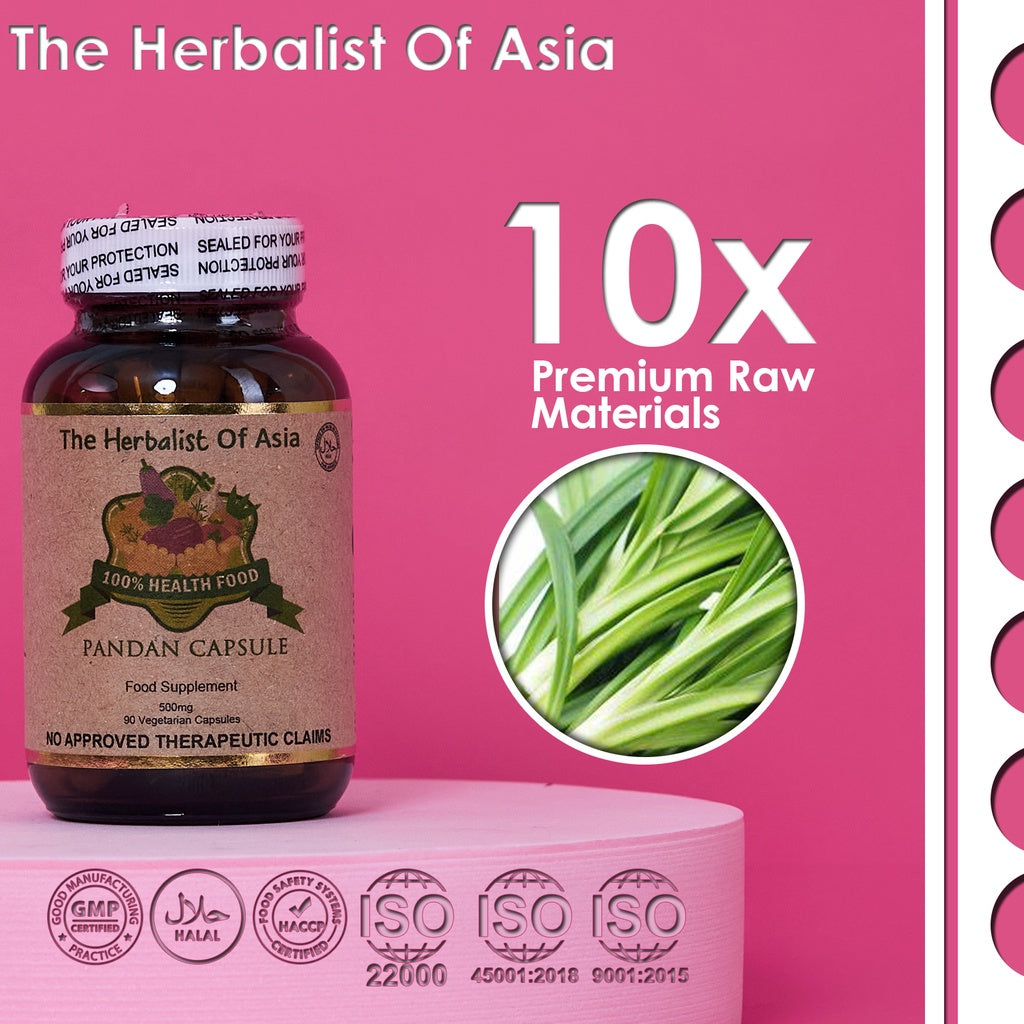 Herbal Supplement 500mg 90 Vegetarian | The Herbalist Of Asia
