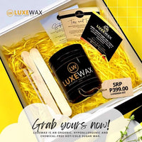 Thumbnail for Luxewax Organic Sugar Hair Removal Cream & Wax | Underarm, Legs, Brow, Bikini, Brazillian Cold Hot