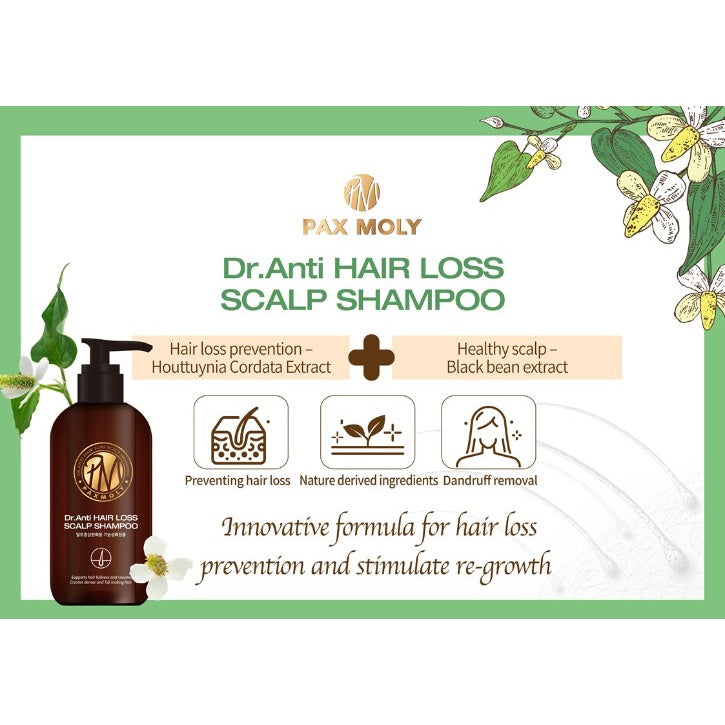 Pax Moly Dr. Anti Hair Loss Scalp Shampoo (300ml)