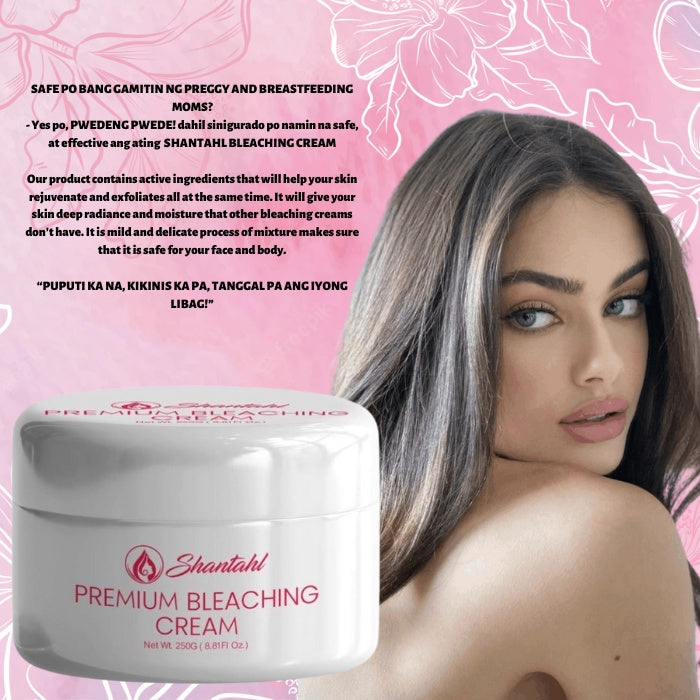 Shantahl Premium Bleaching Cream 250g | Removes whiteheads and Blackheads Anti-blemishes Anti-aging