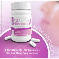 Thumbnail for Equi GlowBeauty with L-Glutathione, Co-Q10, Amino Acids, Pine Bark, Maqui Berry, and more | Equicell
