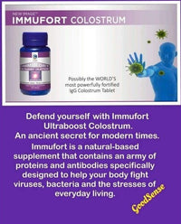 Thumbnail for Immufort Ultraboost Colostrum (60 tablets)