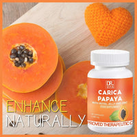 Thumbnail for Dr. Vita Carica Papaya with Royal Jelly & Zinc (500mg)