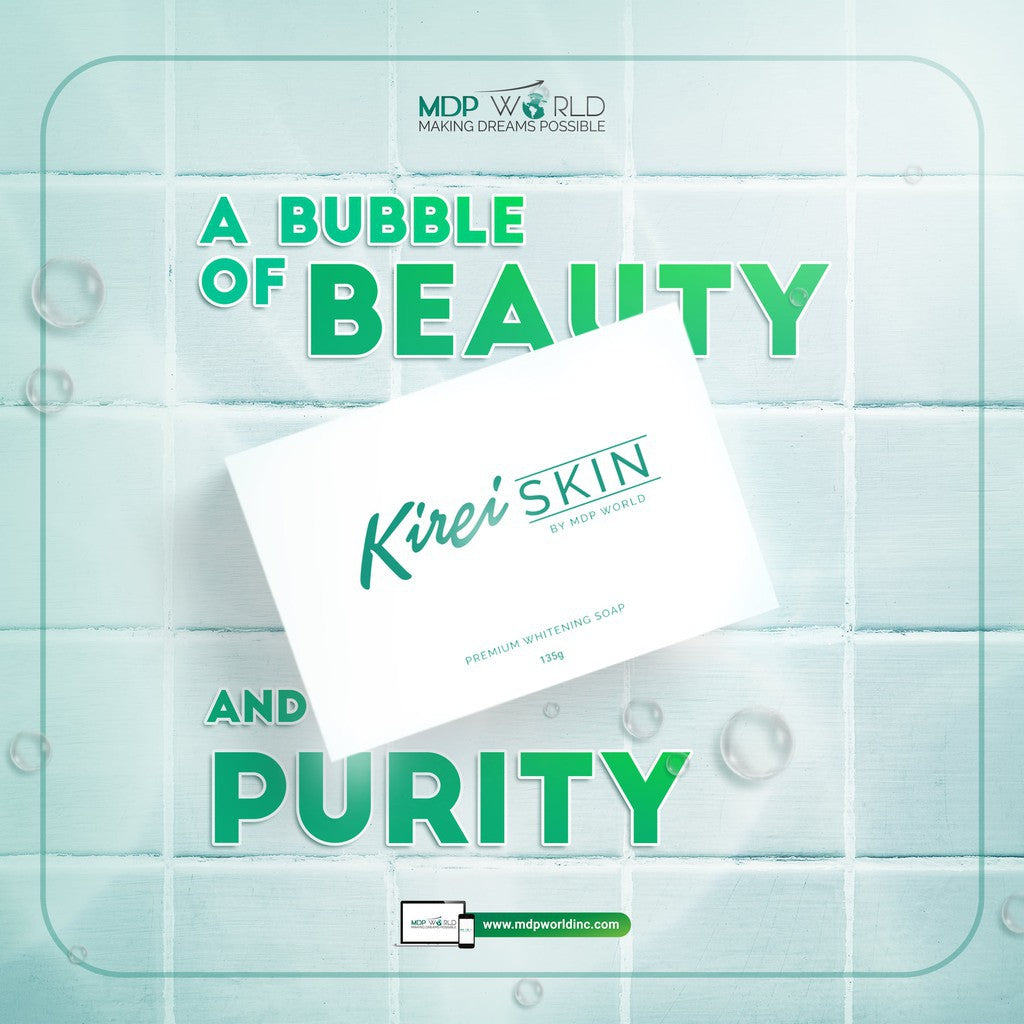 Kirei Skin Premium Whitening Soap (135g)