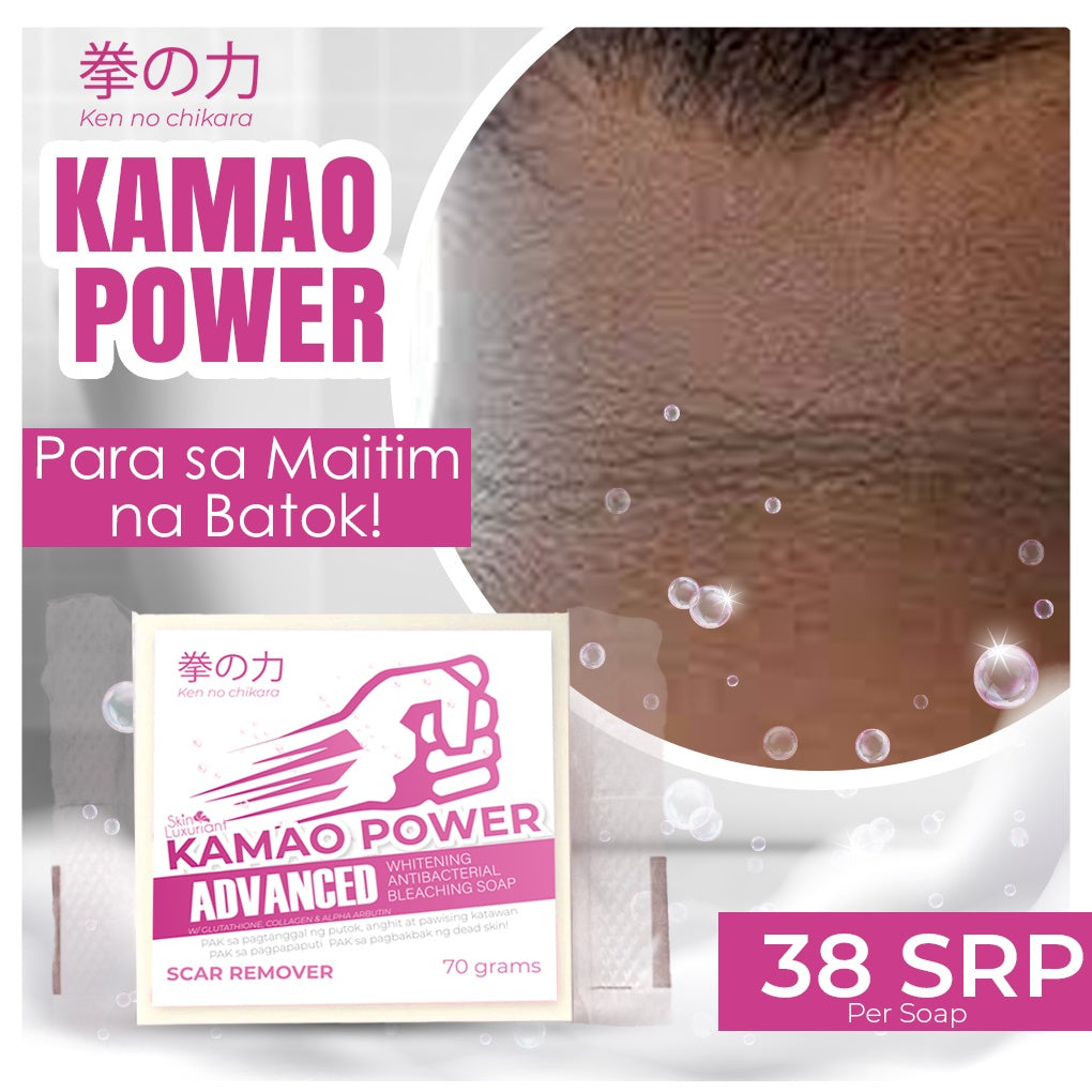 Kamao Power Soap | Advance Whitening Antibacterial Soap 70g