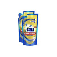 Thumbnail for Breeze Laundry Liquid Detergent Power Machine 670ml Pouch 2x