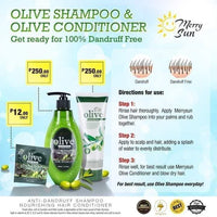 Thumbnail for Merry Sun Olive Nutrient Smoothing Anti-Dandruff Shampoo (400ml)