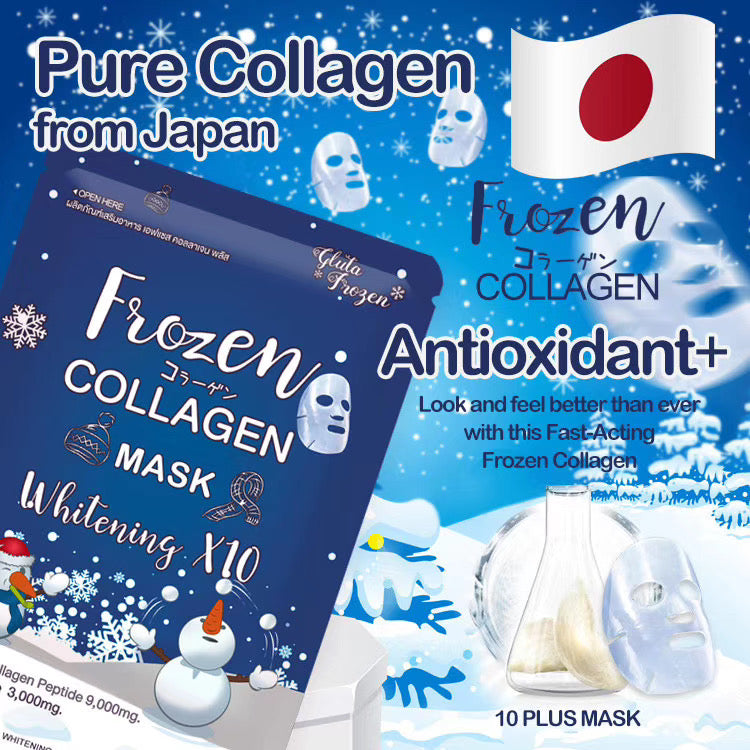 Frozen Collagen Whitening and Moisturizing Face Mask