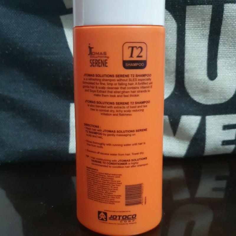 JTomas Solutions T2 Shampoo/Conditioner - Thick & Tough (300ml)