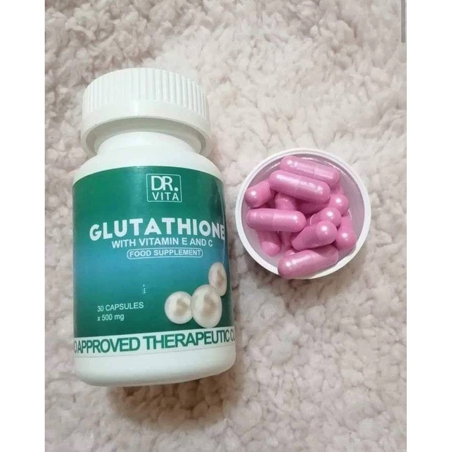 [Buy 1 Get 1] Dr. Vita Glutathione 500mg + FREE Dr. Vita Sano C