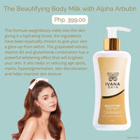 Thumbnail for Ivana Skin Beautifying Body Milk Lotion with Alpha Arbutin