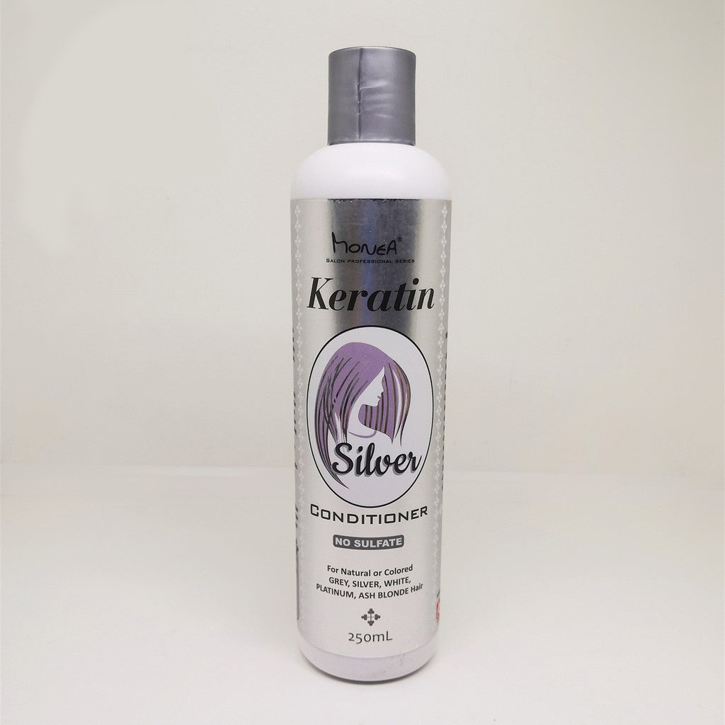 Monea Keratin Silver Shampoo or Conditioner (250ml)
