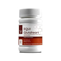 Thumbnail for Equi GlutaHeart with L-Glutathione, Amino Acids, Nattokinase - 800mg x 60 Capsules by Equicell