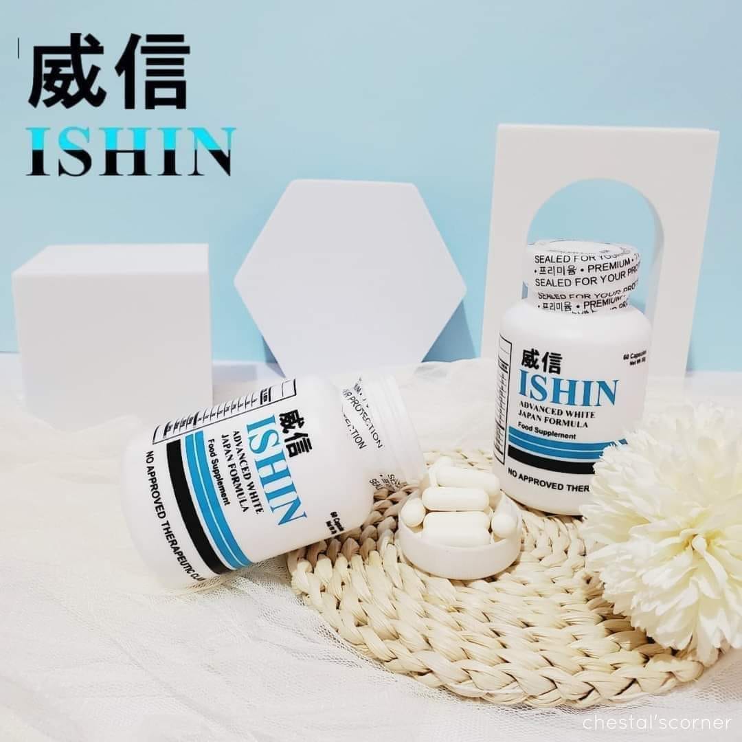 Ishin Japan 10x Advanced Whitening Glutathione Pearl (60 capsules)