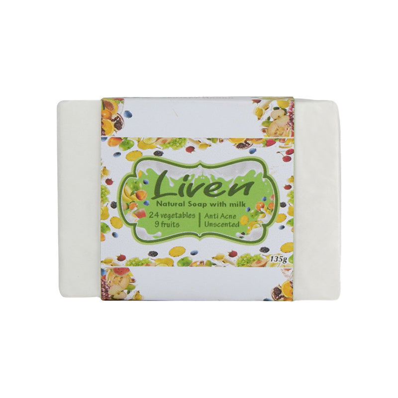 LIVEN Natural Soap with Milk (135g)