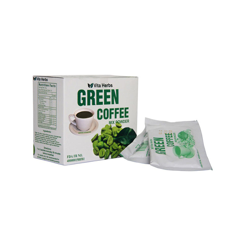 ORIGINAL Vita Herbs Green Coffee (10 Sachets)