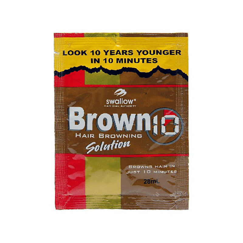 Swallow Brown 10 Hair Browning Solution (28ml)