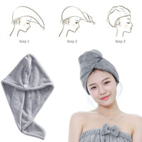Thumbnail for Magic Microfiber drying hair towel