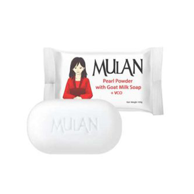 Mulan Pearl Powder with Goat Milk Soap (100g)