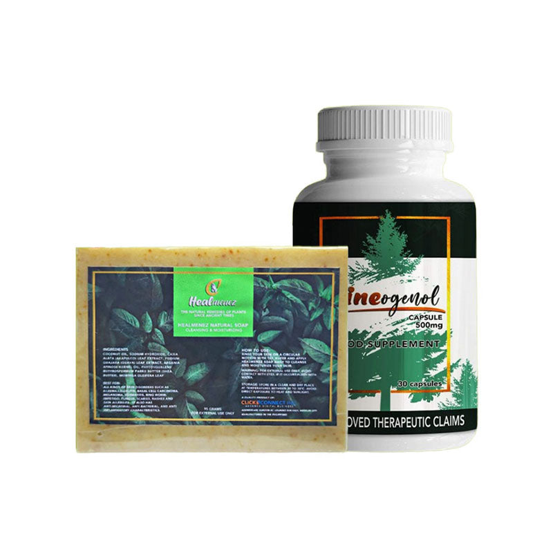 Pineogenol Pinebark Promo + FREE Healmenez Soap