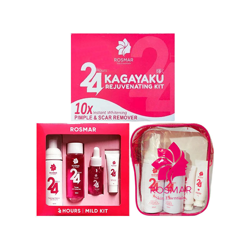 Rosmar Kagayaku 24H | 24 Hours Rejuvenating Kit | 24 Hours Mild Kit